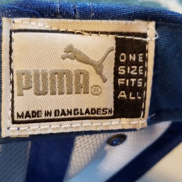 Puma Indianapolis Colts Vintage Pro Line Blue Mens Gradiant Hat NFL Football Cap - Picture 10 of 12